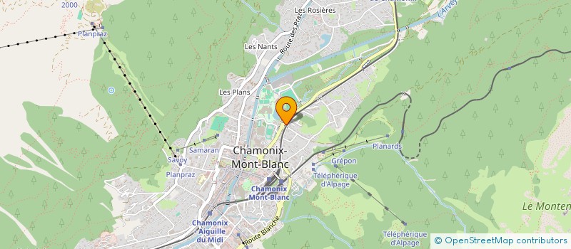 localisation de l'entreprise MADAME LISA MURGATROYD  CHAMONIX-MONT-BLANC