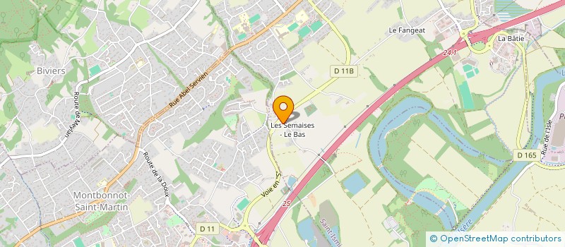 localisation de l'entreprise MADAME LISA MURPHY  SAINT-ISMIER