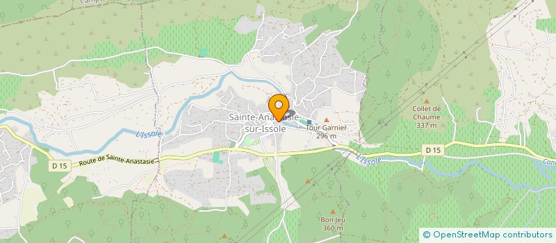 localisation de l'entreprise MADAME LISA NOISIEZ  SAINTE-ANASTASIE-SUR-ISSOLE