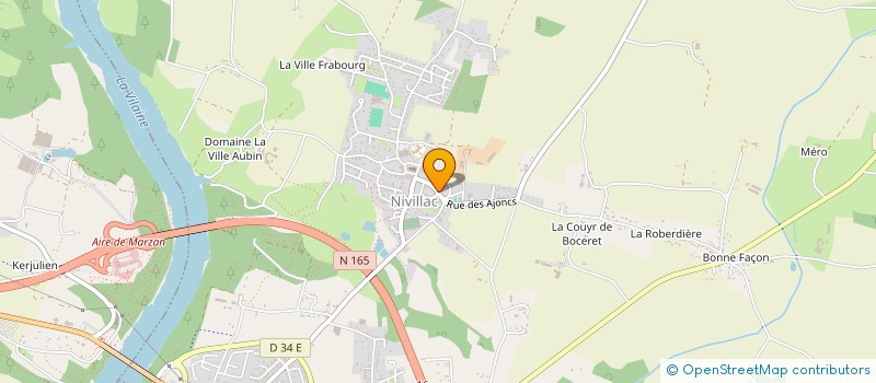 localisation de l'entreprise MADAME LISA ORILLARD  NIVILLAC