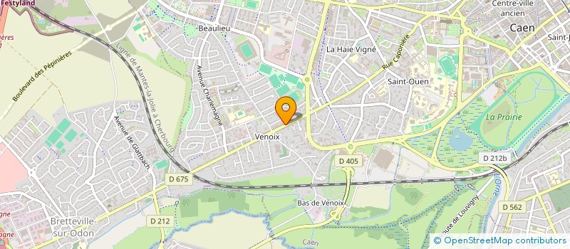 localisation de l'entreprise MADAME LISA ORTIZ à CAEN