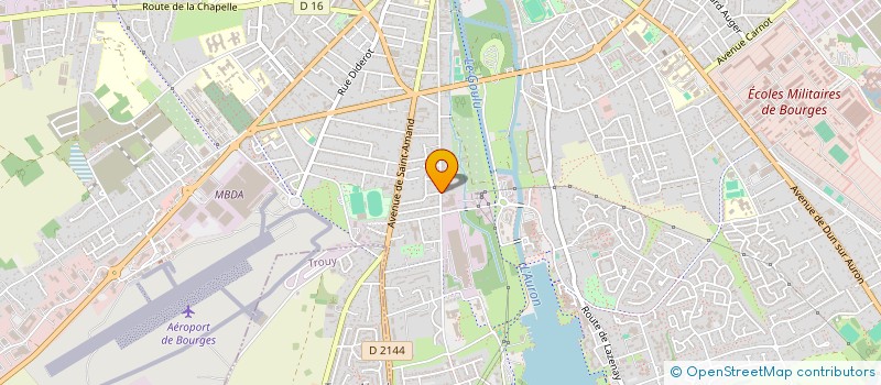 localisation de l'entreprise MADAME LISA PACE  BOURGES