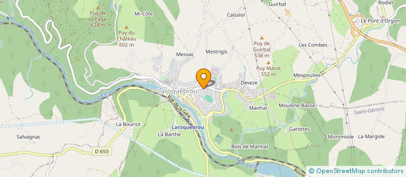 localisation de l'entreprise MADAME LISA PAILHOL à LAROQUEBROU