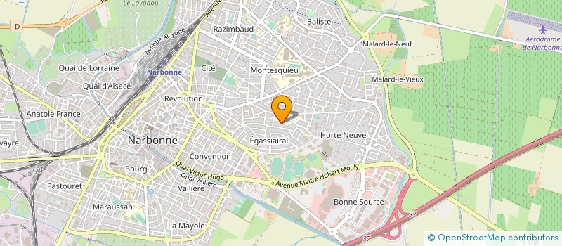 localisation de l'entreprise MADAME LISA PANONT  NARBONNE