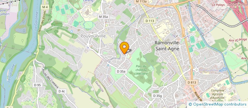 localisation de l'entreprise MADAME LISA PARROD  RAMONVILLE-SAINT-AGNE