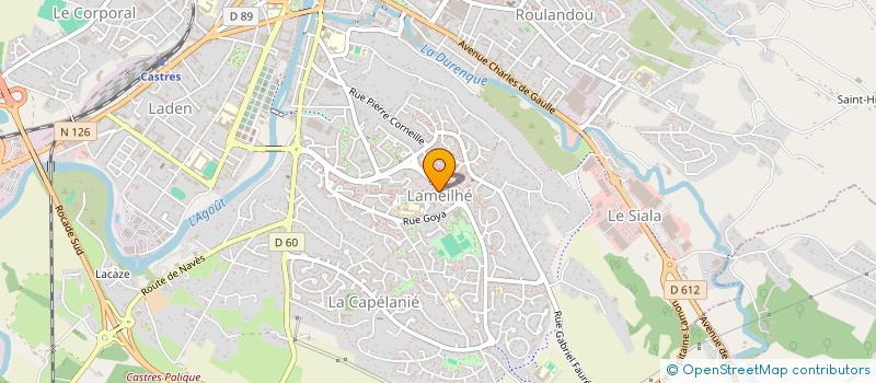 localisation de l'entreprise MADAME LISA PATALANO à CASTRES