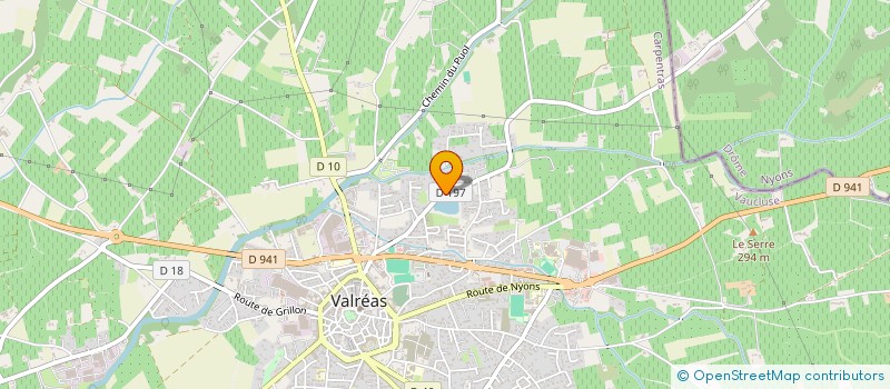localisation de l'entreprise MADAME LISA PECORARO  VALREAS