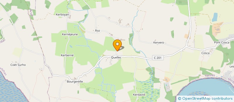 localisation de l'entreprise MADAME LISA PELLETIER  ARZAL