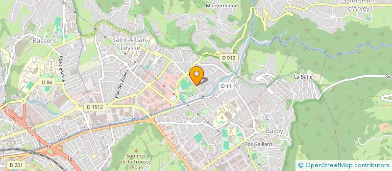 localisation de l'entreprise MADAME LISA PEROT  SAINT-ALBAN-LEYSSE