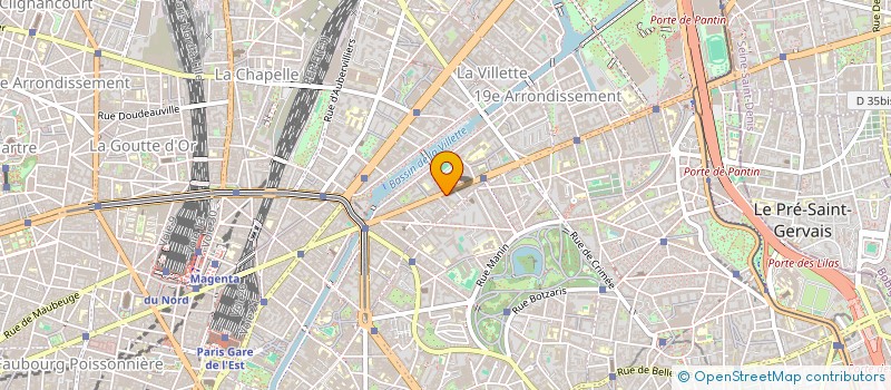 localisation de l'entreprise MADAME LISA PETIT  PARIS