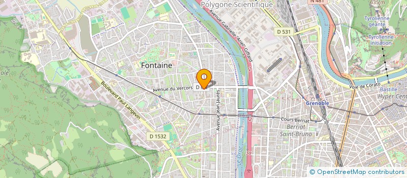 localisation de l'entreprise MADAME LISA PEYROTTES  FONTAINE