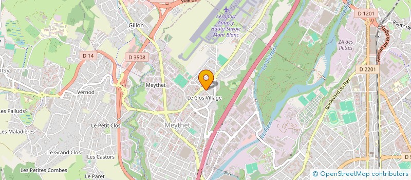 localisation de l'entreprise MADAME LISA PICARD à ANNECY