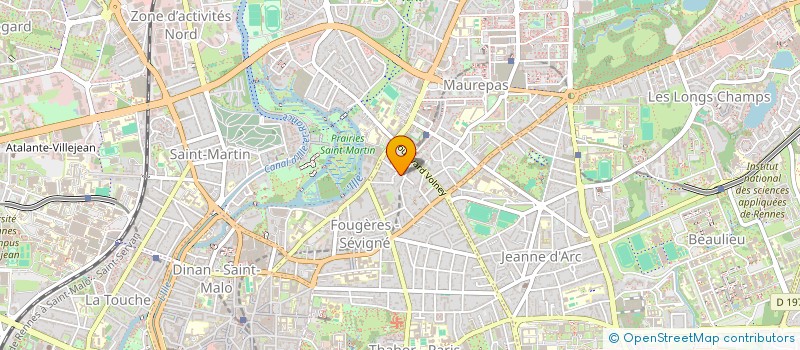 localisation de l'entreprise MADAME LISA PICARD  RENNES