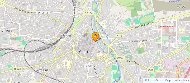 localisation de l'entreprise MADAME LISA PIQUET à CHARTRES