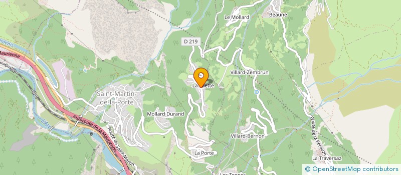 localisation de l'entreprise MADAME LISA PLAISANCE  SAINT-MARTIN-DE-LA-PORTE