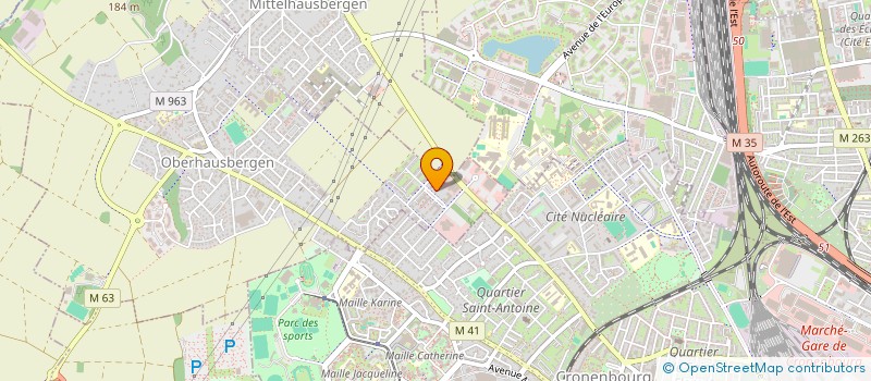 localisation de l'entreprise MADAME LISA POMODORO  OBERHAUSBERGEN