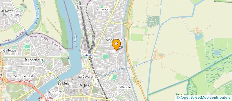 localisation de l'entreprise MADAME LISA PONS  ARLES