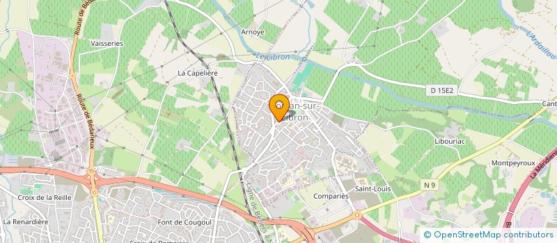 localisation de l'entreprise MADAME LISA POURCINE à BOUJAN-SUR-LIBRON