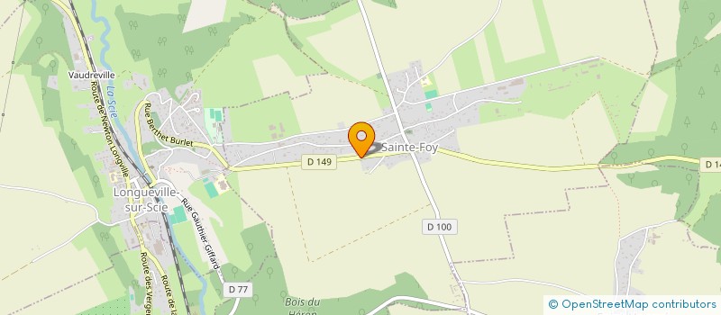 localisation de l'entreprise MADAME LISA PRIEUR à SAINTE-FOY
