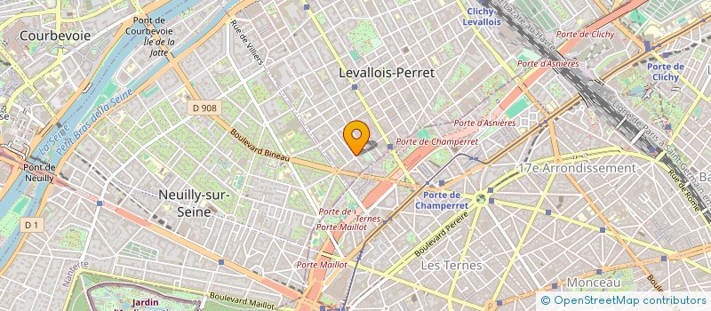 localisation de l'entreprise MADAME LISA RACHEL TAPIERO à LEVALLOIS-PERRET