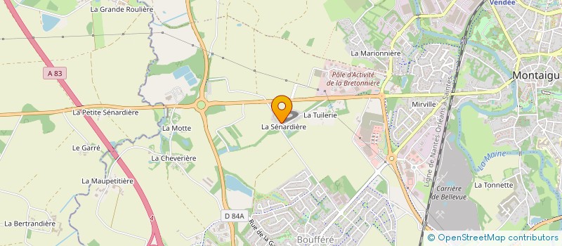 localisation de l'entreprise MADAME LISA RAUTUREAU à MONTAIGU-VENDEE