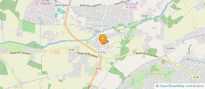 localisation de l'entreprise MADAME LISA REGIS  FONTENILLES