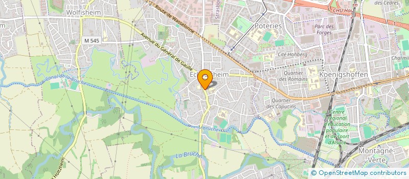 localisation de l'entreprise MADAME LISA REINHARDT  ECKBOLSHEIM