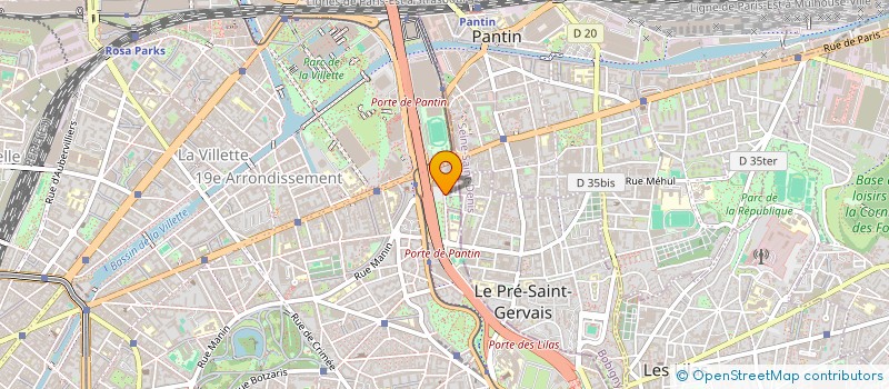 localisation de l'entreprise MADAME LISA REIS NETO  PARIS