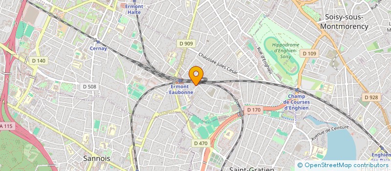 localisation de l'entreprise MADAME LISA REMY à EAUBONNE