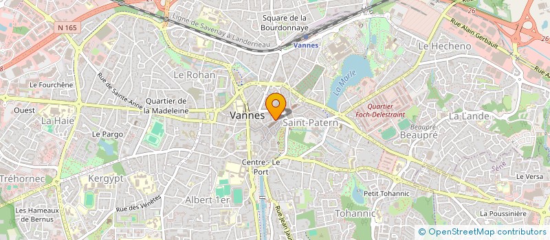 localisation de l'entreprise MADAME LISA RENDINA à VANNES