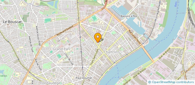 localisation de l'entreprise MADAME LISA REYNAUD  BORDEAUX