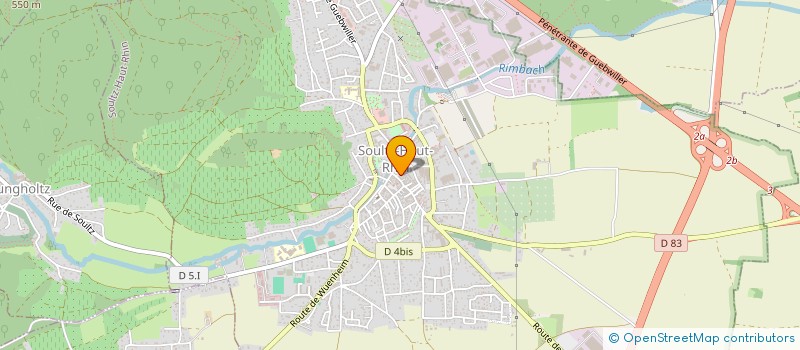 localisation de l'entreprise MADAME LISA RINGENBACH à SOULTZ-HAUT-RHIN