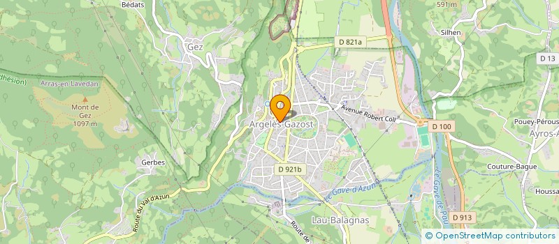 localisation de l'entreprise MADAME LISA ROBERT  ARGELES-GAZOST