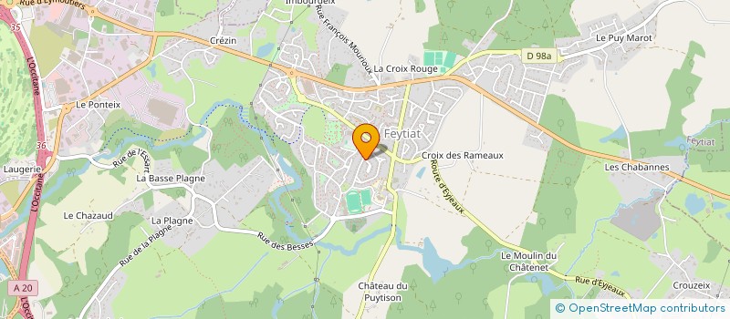 localisation de l'entreprise MADAME LISA ROCHE à FEYTIAT