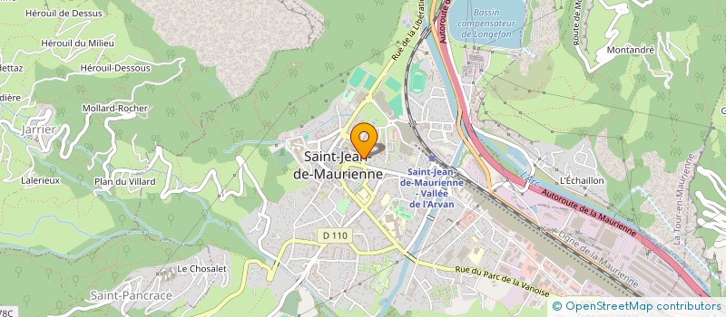 localisation de l'entreprise MADAME LISA ROCHE à SAINT-JEAN-DE-MAURIENNE