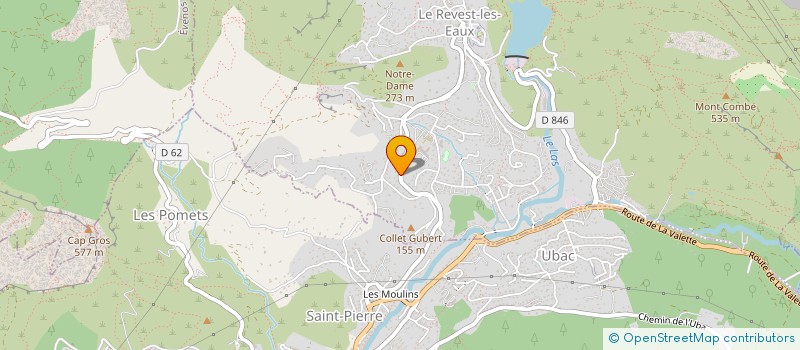 localisation de l'entreprise MADAME LISA RODRIGUEZ  LE REVEST-LES-EAUX