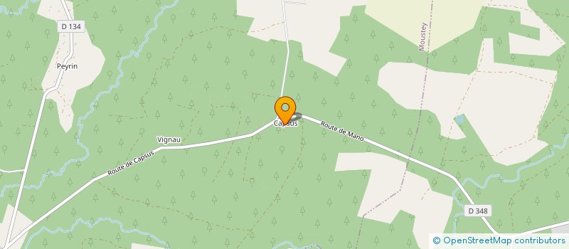 localisation de l'entreprise MADAME LISA RODRIGUEZ  MOUSTEY