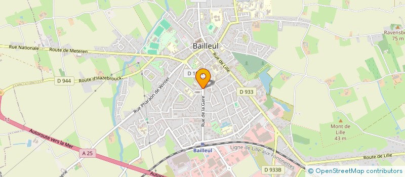 localisation de l'entreprise MADAME LISA ROELANDT à BAILLEUL