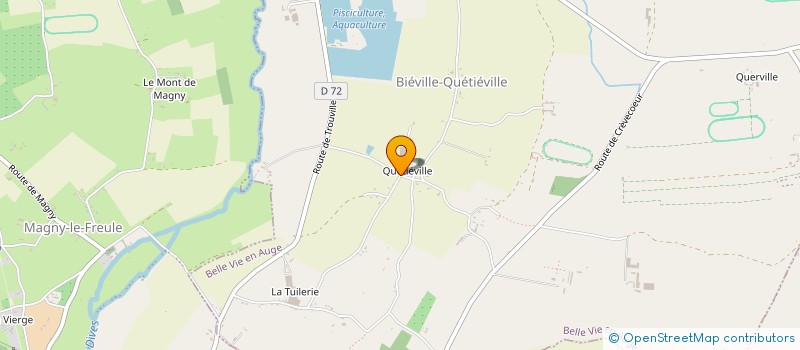 localisation de l'entreprise MADAME LISA ROHEL à BELLE VIE EN AUGE