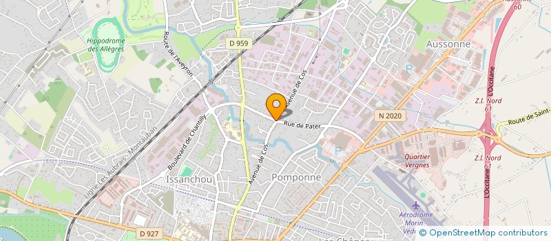 localisation de l'entreprise MADAME LISA ROMANIN  MONTAUBAN