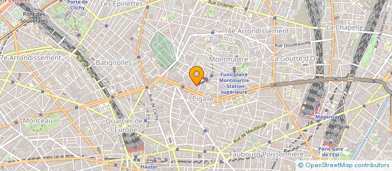 localisation de l'entreprise MADAME LISA SACCARD  PARIS