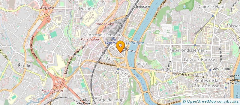 localisation de l'entreprise MADAME LISA SAIGNOL à LYON