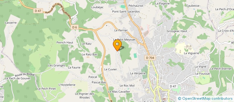 localisation de l'entreprise MADAME LISA SAILLARD  SARLAT-LA-CANEDA