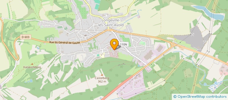 localisation de l'entreprise MADAME LISA SALZINGER  LONGEVILLE-LES-SAINT-AVOLD