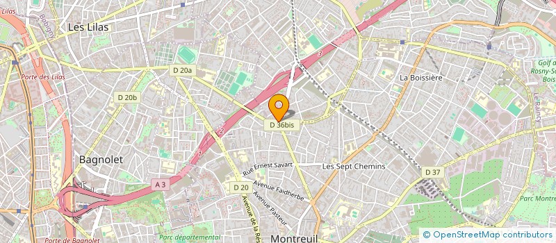 localisation de l'entreprise MADAME LISA SARTORIO  ROMAINVILLE