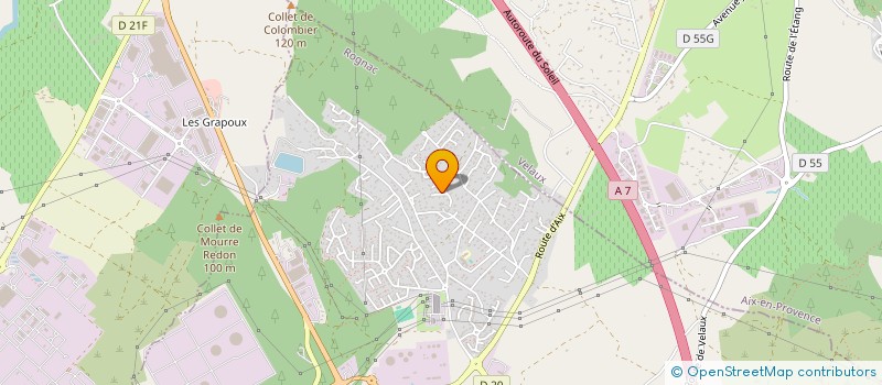 localisation de l'entreprise MADAME LISA SAUVI  ROGNAC