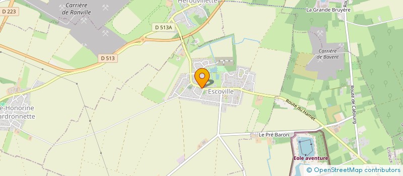 localisation de l'entreprise MADAME LISA SCELLES  ESCOVILLE