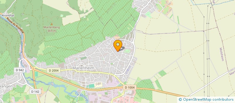 localisation de l'entreprise MADAME LISA SCHALCK  MARLENHEIM