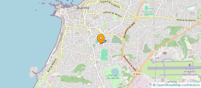 localisation de l'entreprise MADAME LISA SCHICK à BIARRITZ