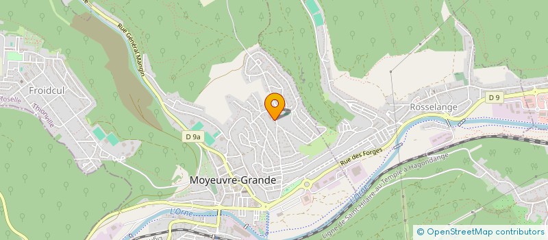 localisation de l'entreprise MADAME LISA SCHNEIDER  MOYEUVRE-GRANDE